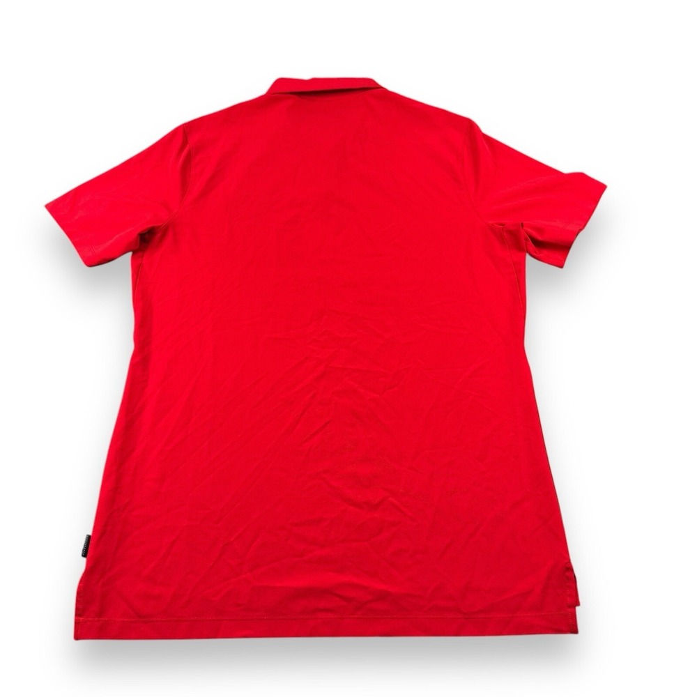 Nike Dri-Fit UGA Georgia Bulldogs Coaches On-Field Polo Red Mens Sz Large EUC - Picture 3 of 9